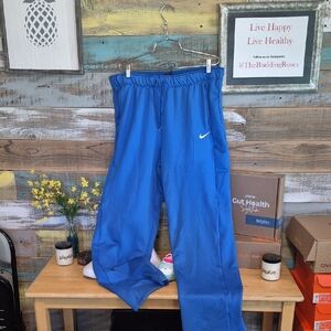Nike Blue Sweatpants with Elastic Waistband